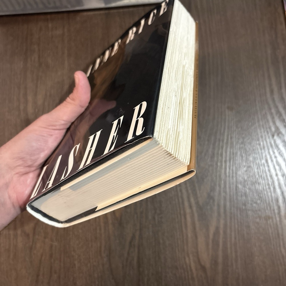 Lasher Anne Rice 1994 First Edition First‎ Print HCDJ - Picture 8 of 11
